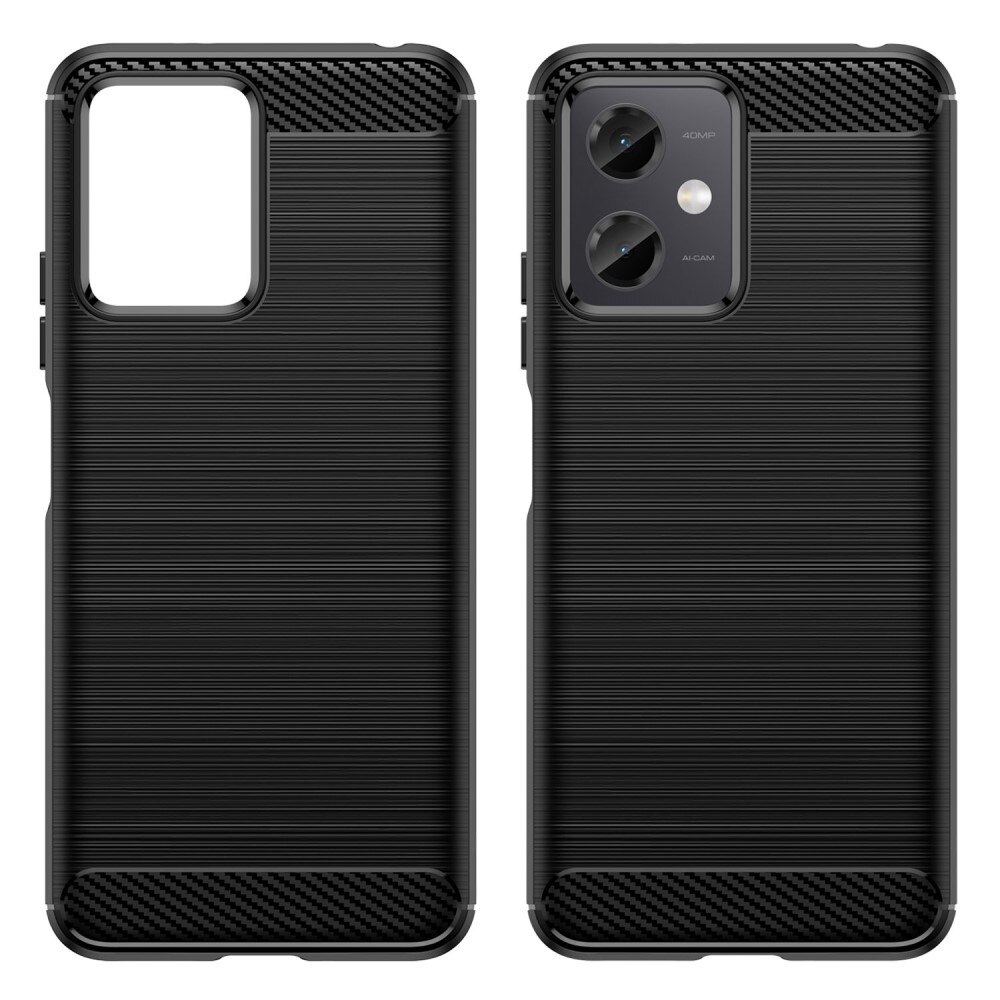 Xiaomi Redmi Note 12 Kuori TPU Brushed Musta