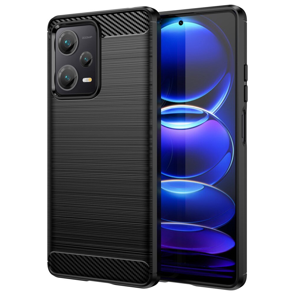 Xiaomi Redmi Note 12 Pro Plus Kuori TPU Brushed Black