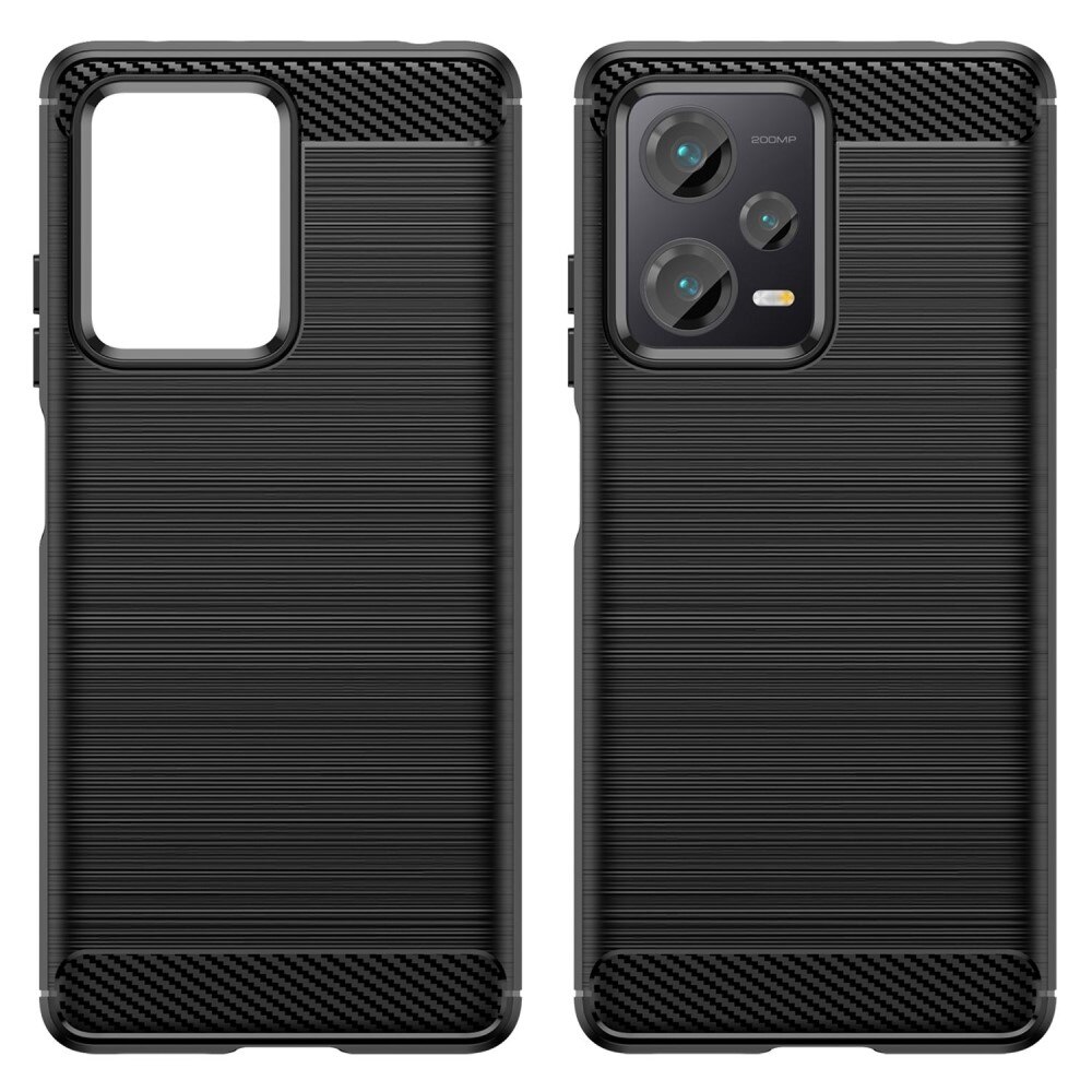 Xiaomi Redmi Note 12 Pro Plus Kuori TPU Brushed Black