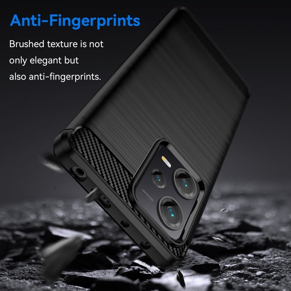 Xiaomi Redmi Note 12 Pro Plus Kuori TPU Brushed Musta