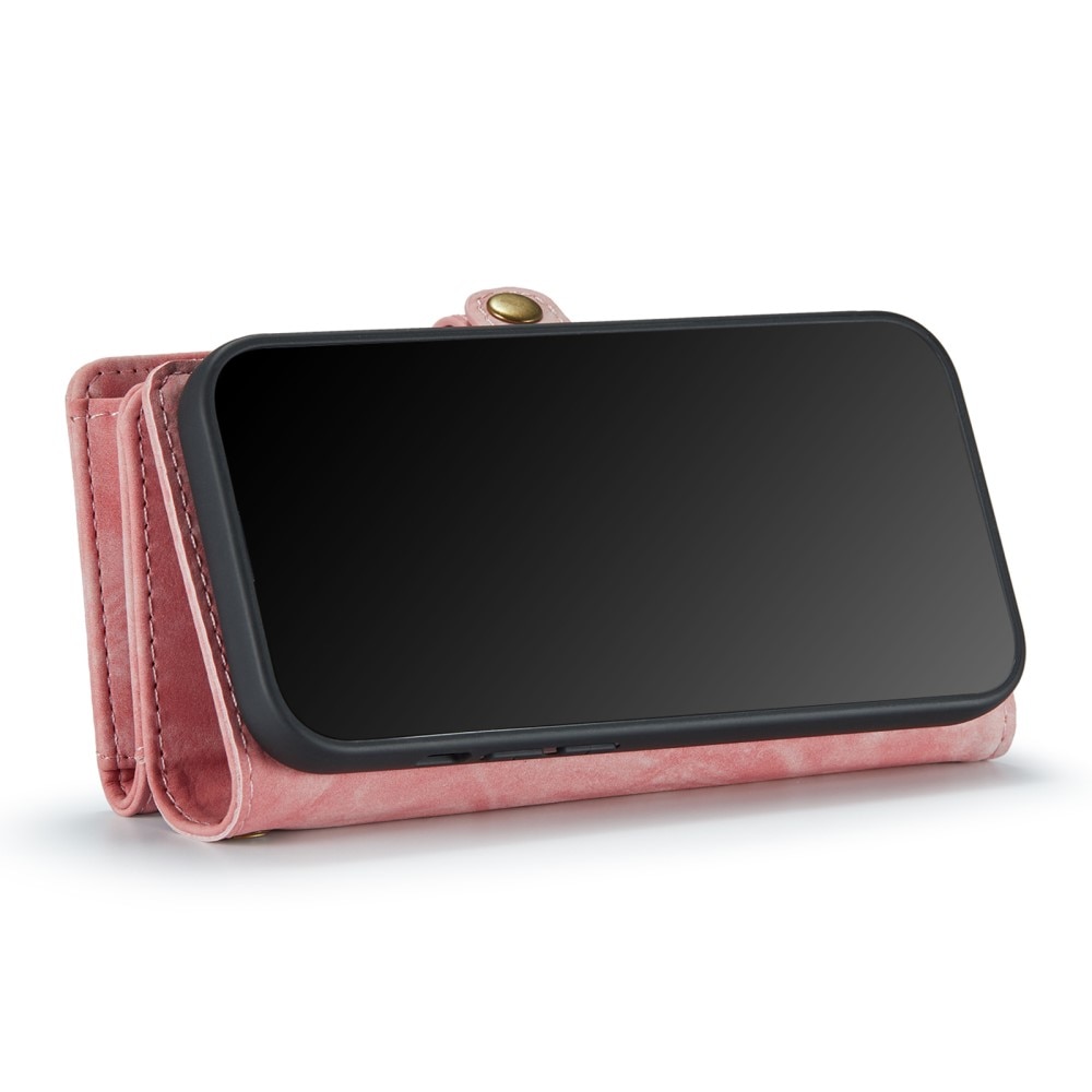 Multi-slot Suojakotelo iPhone SE (2020) vaaleanpunainen