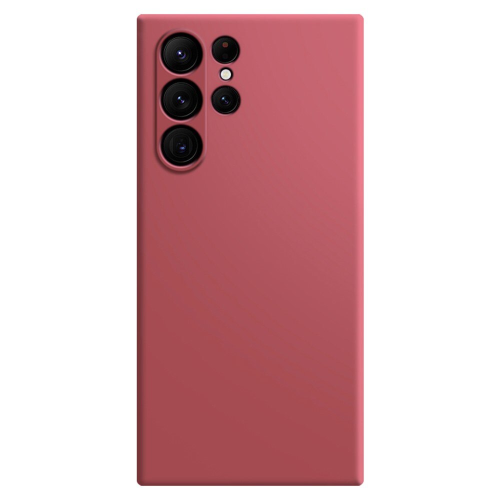 TPU suojakuori Samsung Galaxy S23 Ultra Punainen