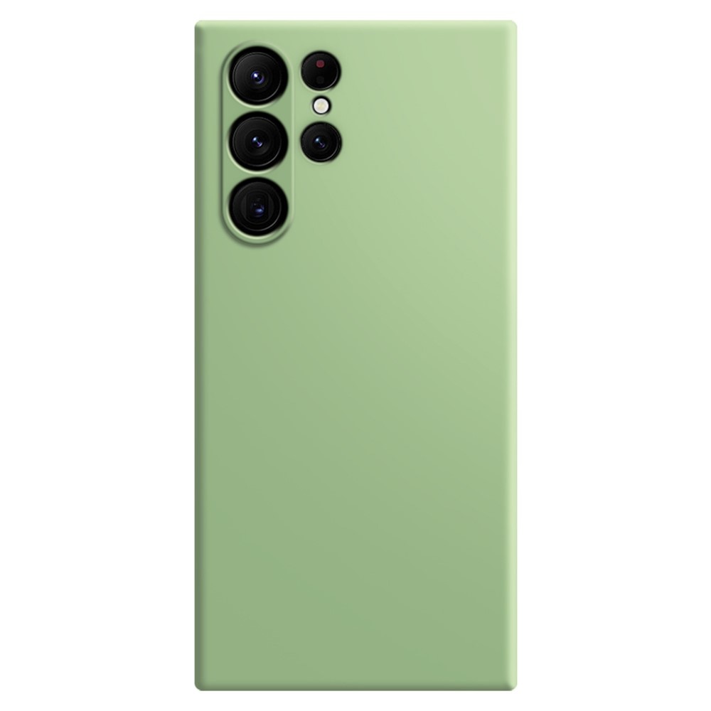 TPU suojakuori Samsung Galaxy S23 Ultra vihreä