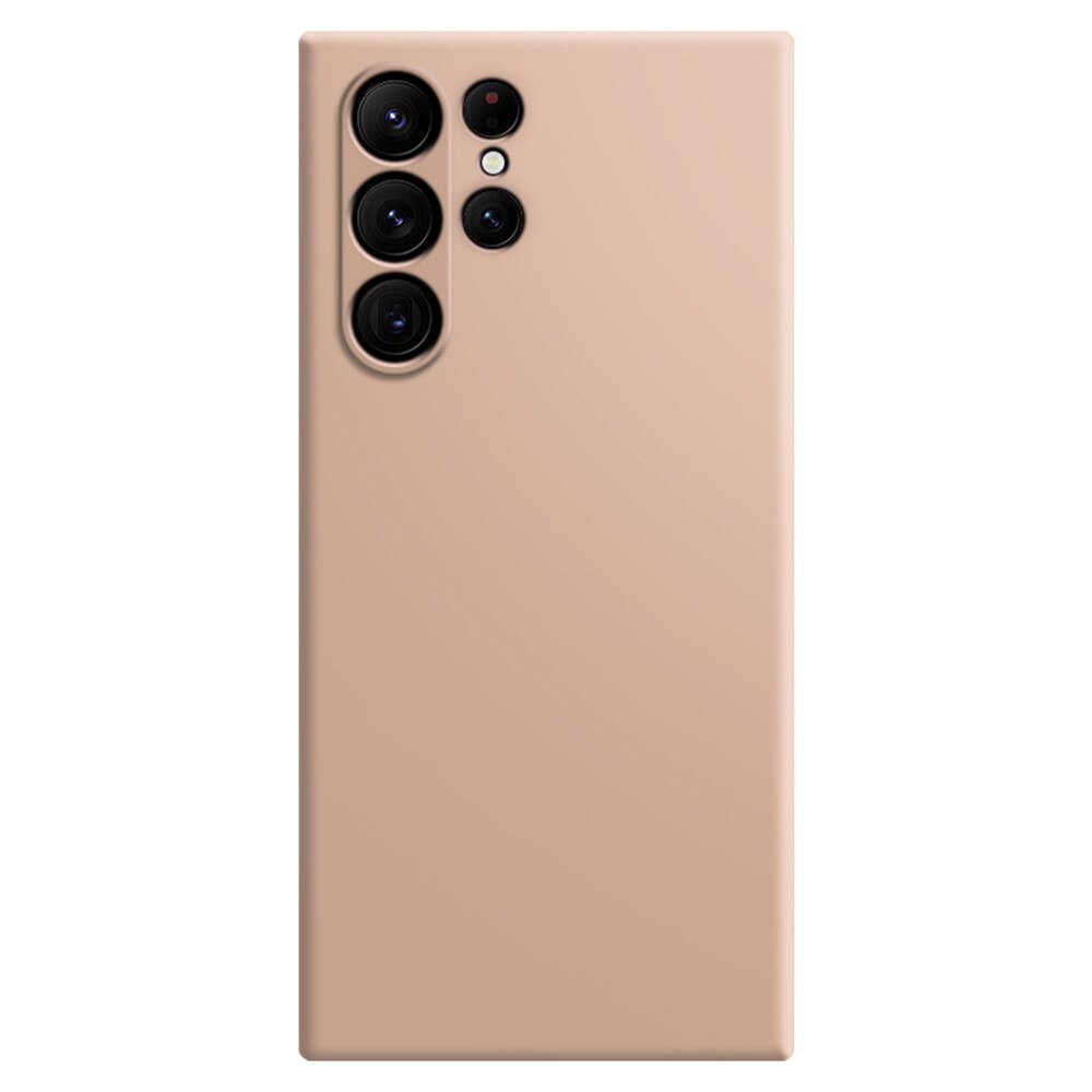 TPU suojakuori Samsung Galaxy S23 Ultra Vaaleanpunainen