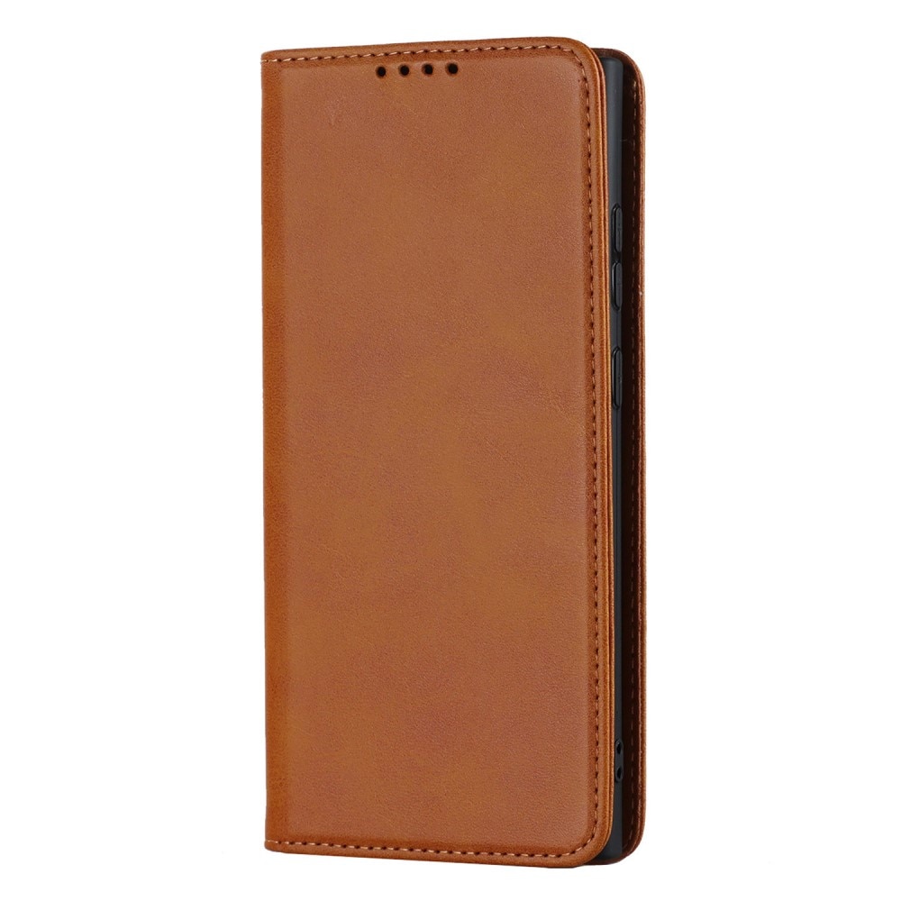 Samsung Galaxy S23 Ultra Slim Suojakotelo cognac