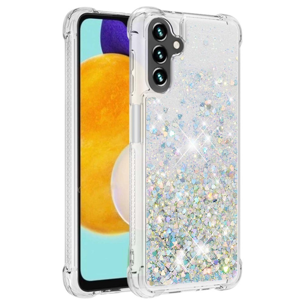 Glitter Powder TPU Kuori Samsung Galaxy A54 hopea