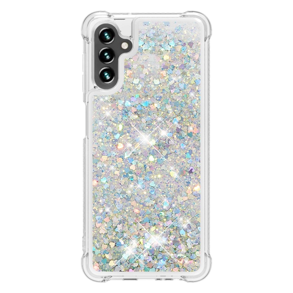 Glitter Powder TPU Kuori Samsung Galaxy A54 hopea
