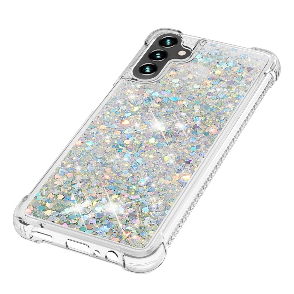 Glitter Powder TPU Kuori Samsung Galaxy A54 hopea