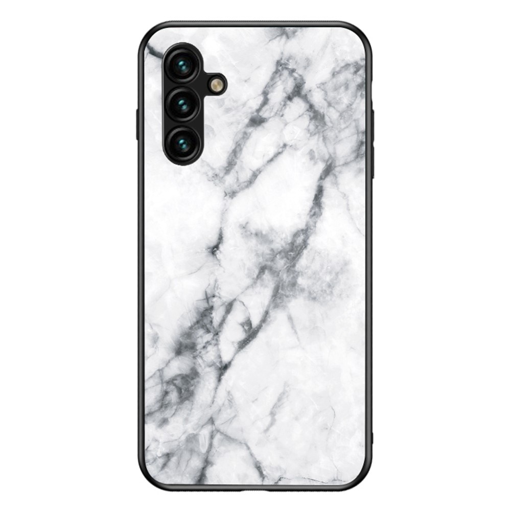 Panssarilasi Kuori Samsung Galaxy A54 valkoista marmoria