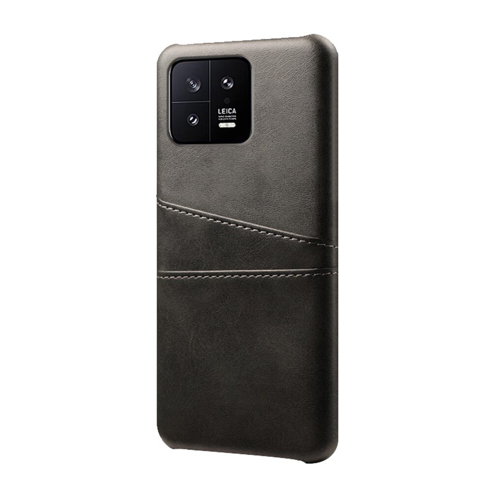 Card Slots Case Xiaomi 13 Musta