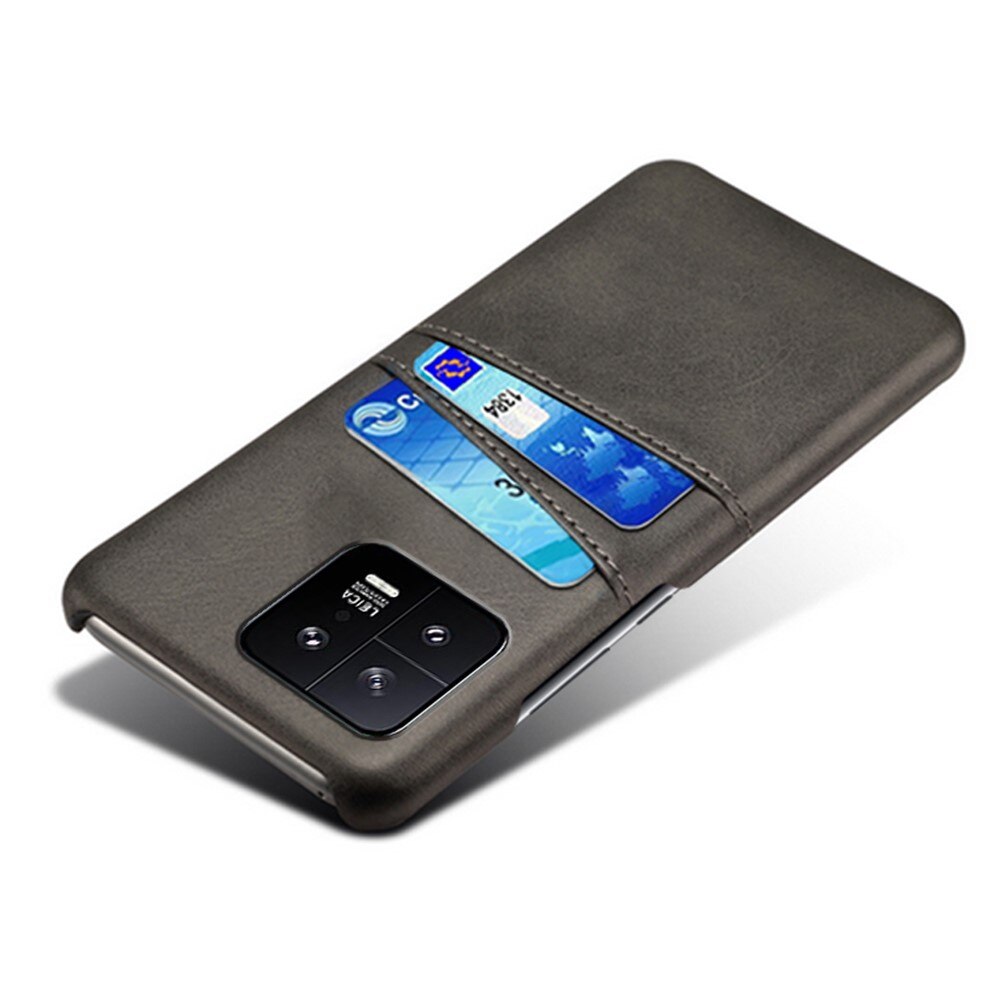 Card Slots Case Xiaomi 13 Musta
