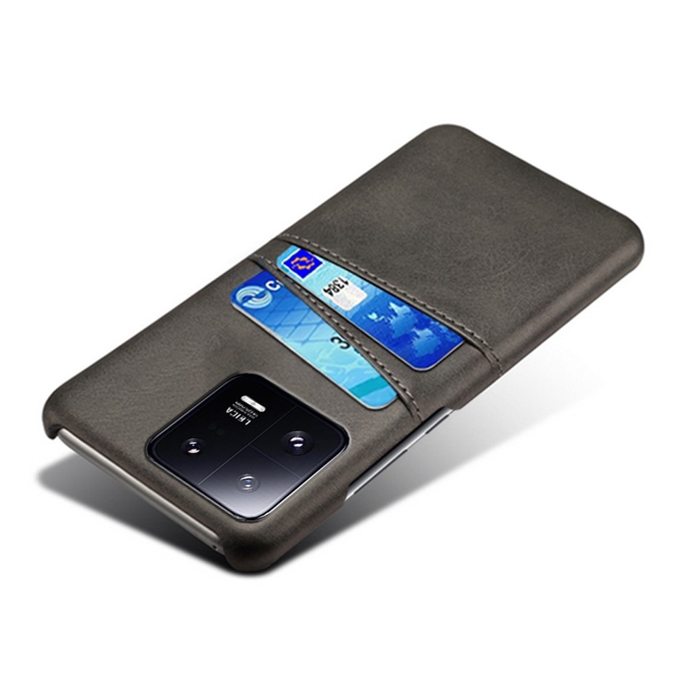 Card Slots Case Xiaomi 13 Pro Musta