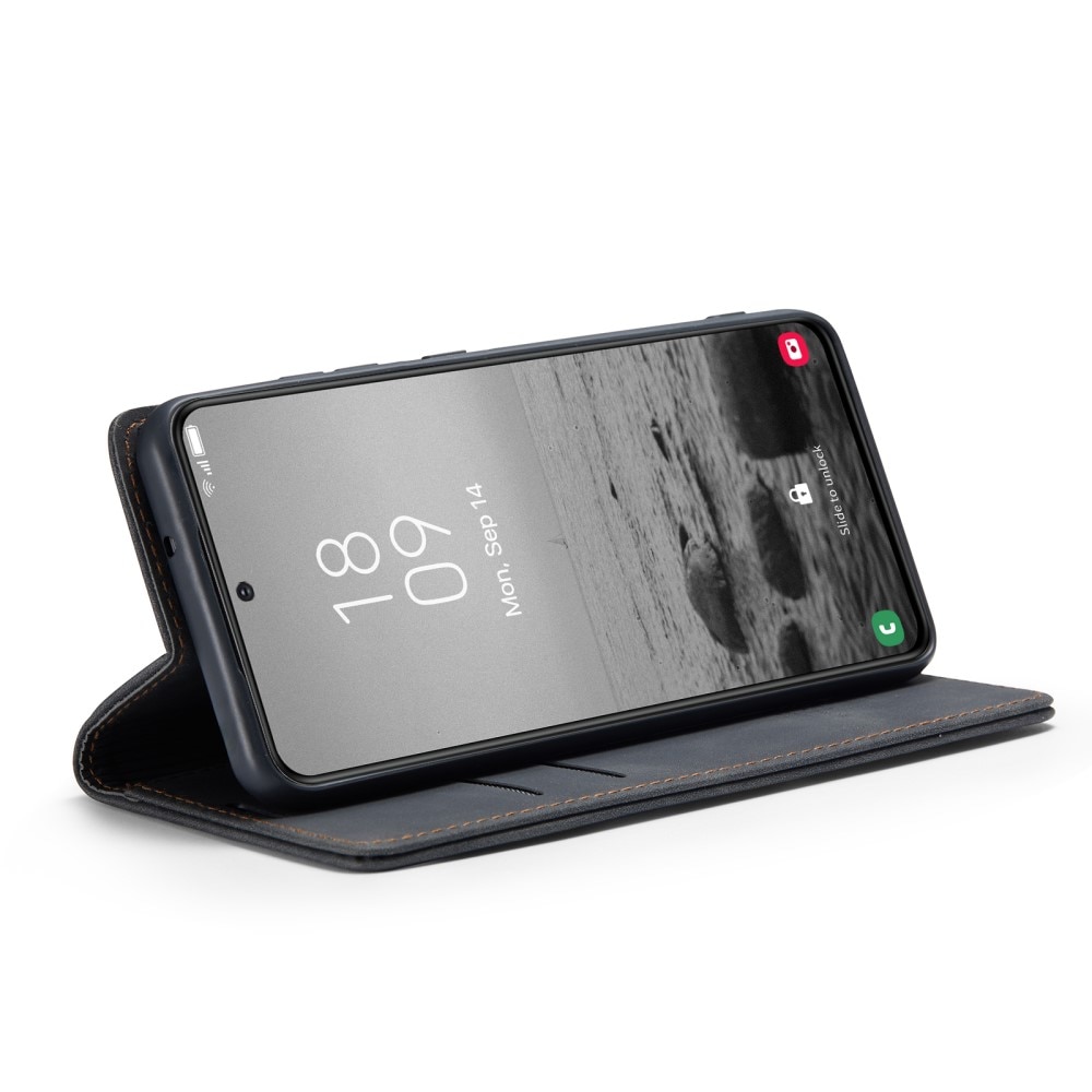 Slim Lompakkokotelo Samsung Galaxy S23 Plus Musta