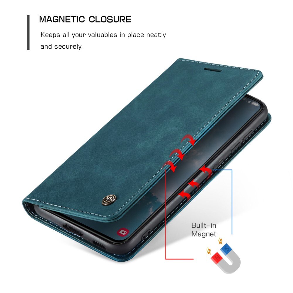 Slim Lompakkokotelo Samsung Galaxy S23 Plus Sininen