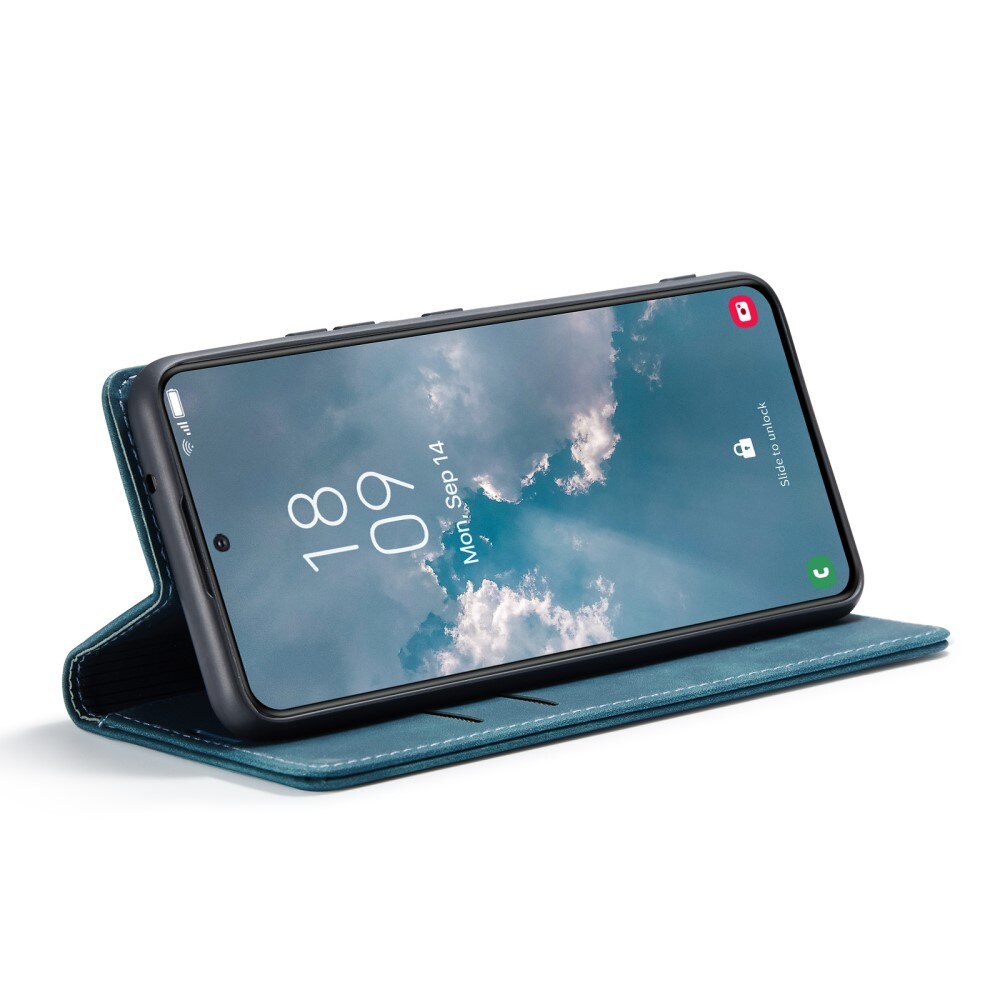 Slim Lompakkokotelo Samsung Galaxy S23 Plus Sininen