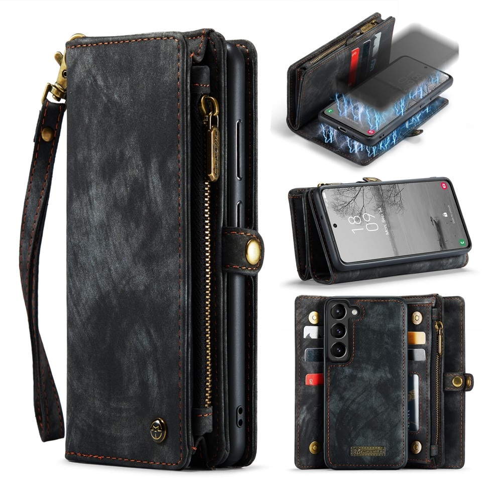 Multi-slot Suojakotelo Samsung Galaxy S23 Plus Harmaa