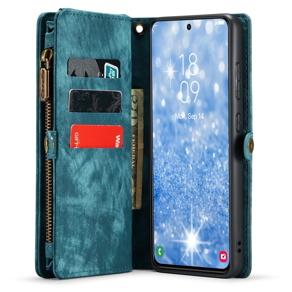 Multi-slot Suojakotelo Samsung Galaxy S23 Plus Sininen