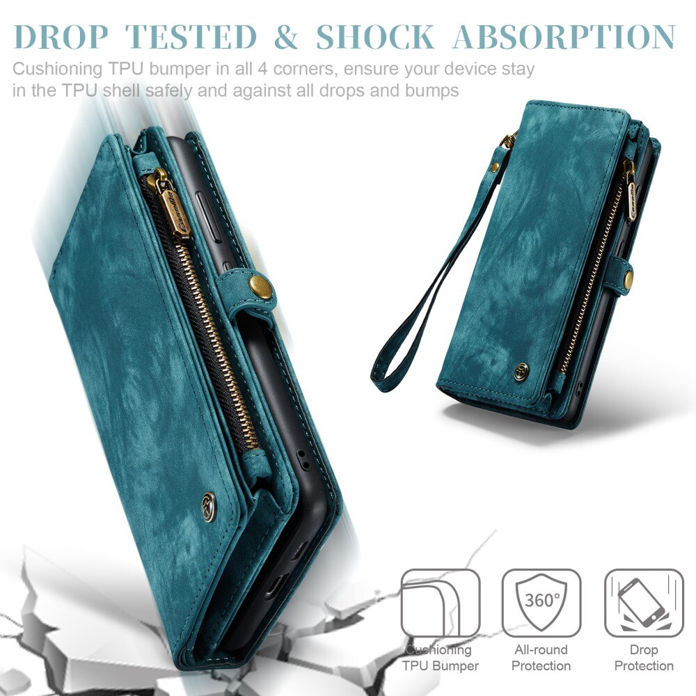 Multi-slot Suojakotelo Samsung Galaxy S23 Plus Sininen