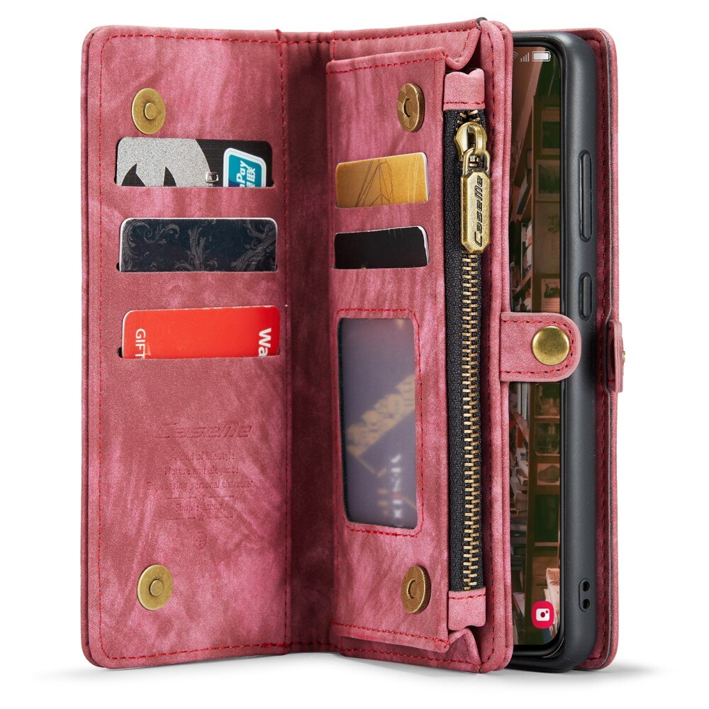 Multi-slot Suojakotelo Samsung Galaxy S23 Plus Punainen