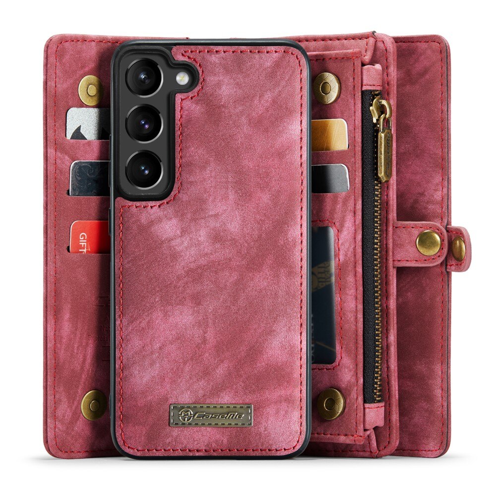 Multi-slot Suojakotelo Samsung Galaxy S23 Plus Punainen