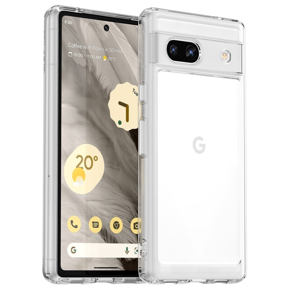 Crystal Hybrid Case Google Pixel 7a kirkas