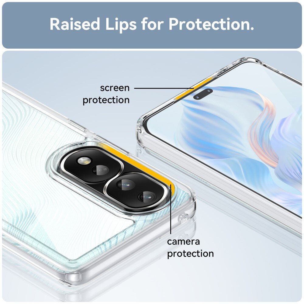 Crystal Hybrid Case Honor 80 Pro kirkas