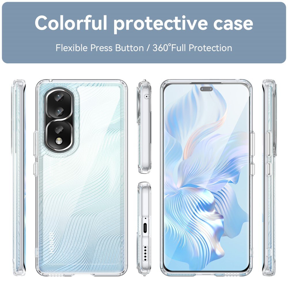 Crystal Hybrid Case Honor 80 Pro kirkas