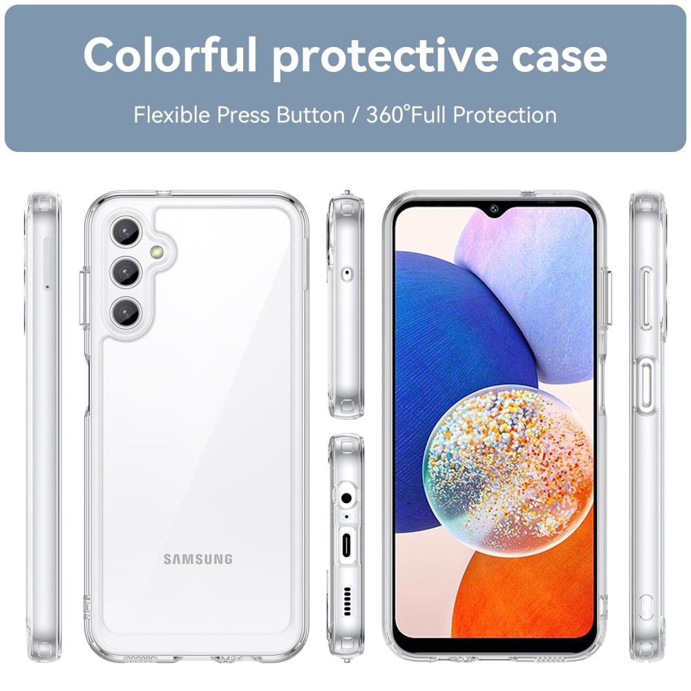 Hybridikuori Samsung Galaxy A14 läpinäkyvä