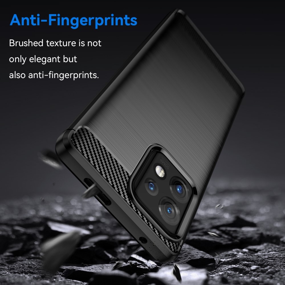 Motorola Edge 40 Pro Kuori TPU Brushed Black