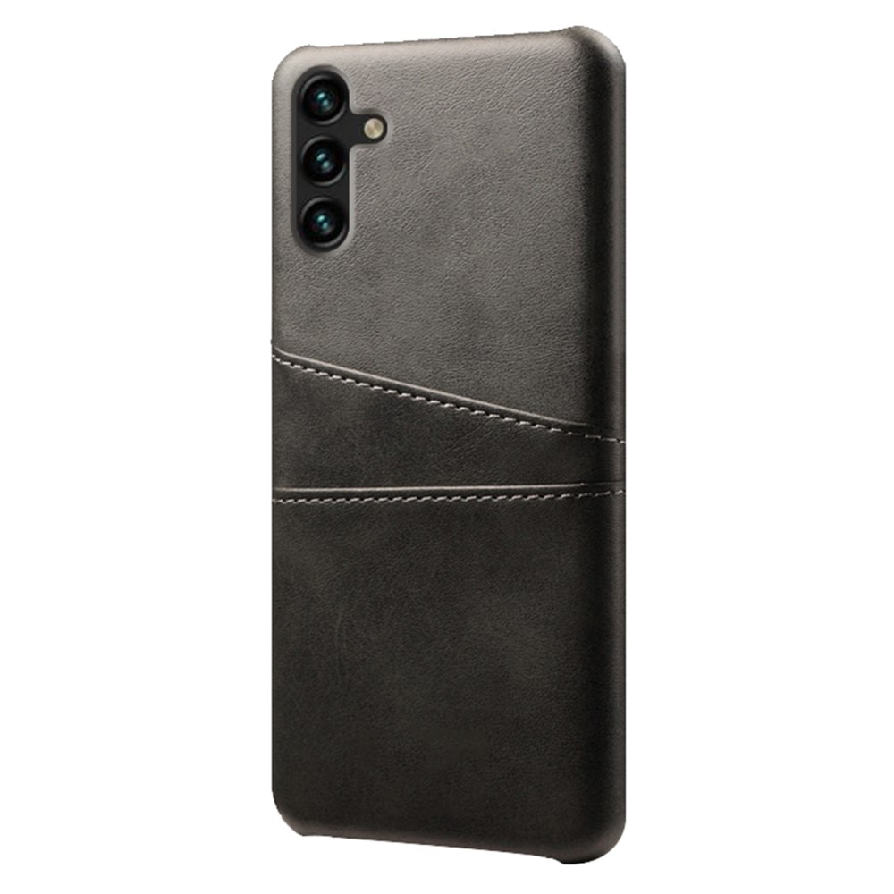 Card Slots Case Samsung Galaxy A54 musta