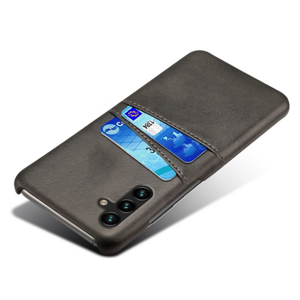 Card Slots Case Samsung Galaxy A54 musta