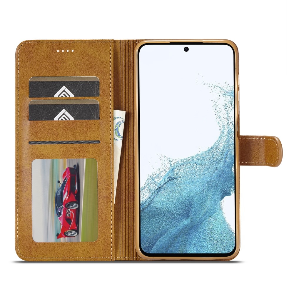 Lompakkokotelot Samsung Galaxy A34 cognac