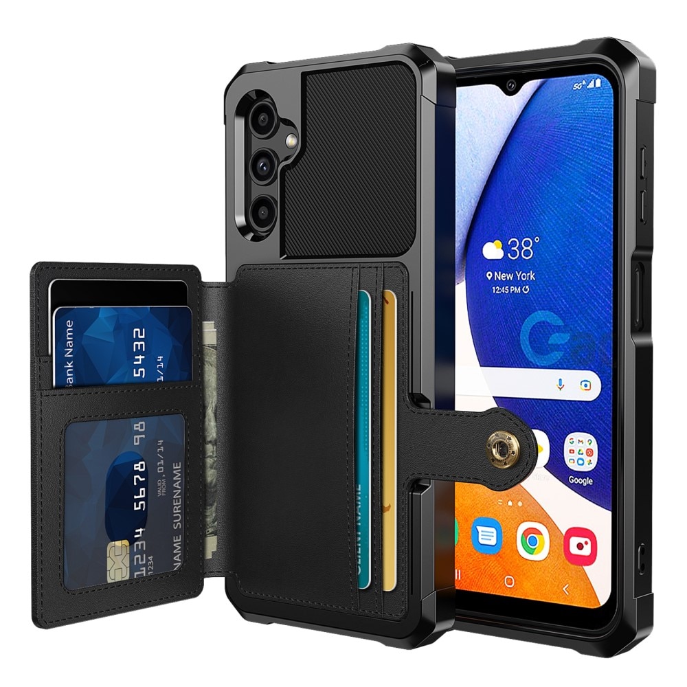 Tough Multi-slot Case Samsung Galaxy A14 musta