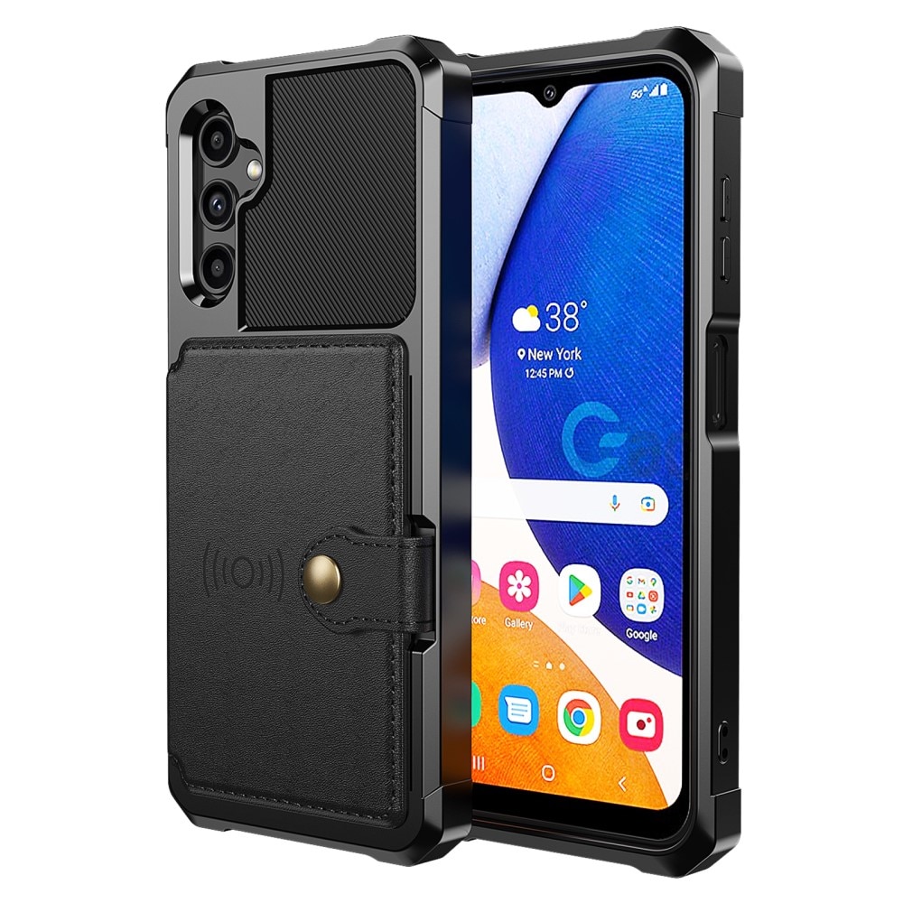 Tough Multi-slot Case Samsung Galaxy A14 musta