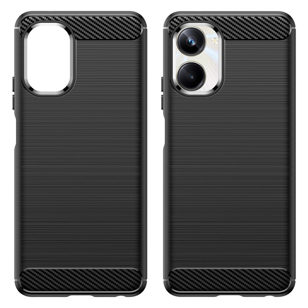 Realme 10 Pro Kuori TPU Brushed Black