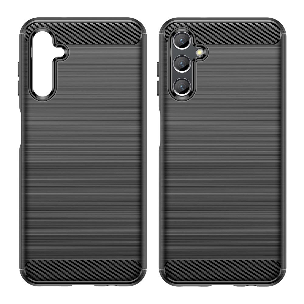 Samsung Galaxy A14 Kuori TPU Brushed Musta