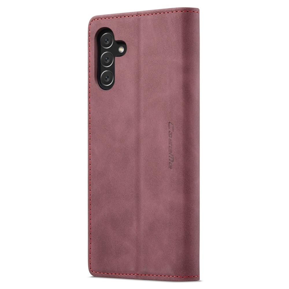 Slim Lompakkokotelo Samsung Galaxy A14 Punainen