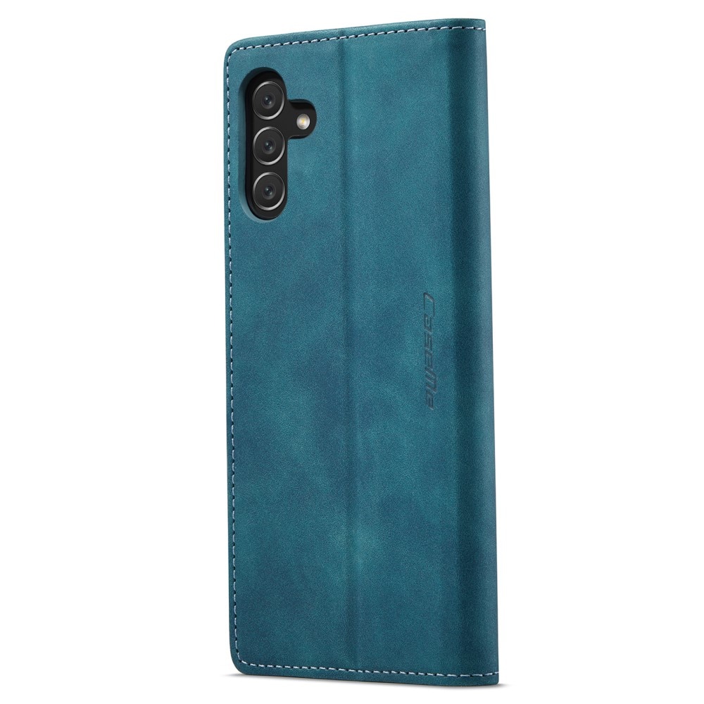 Slim Lompakkokotelo Samsung Galaxy A14 Sininen