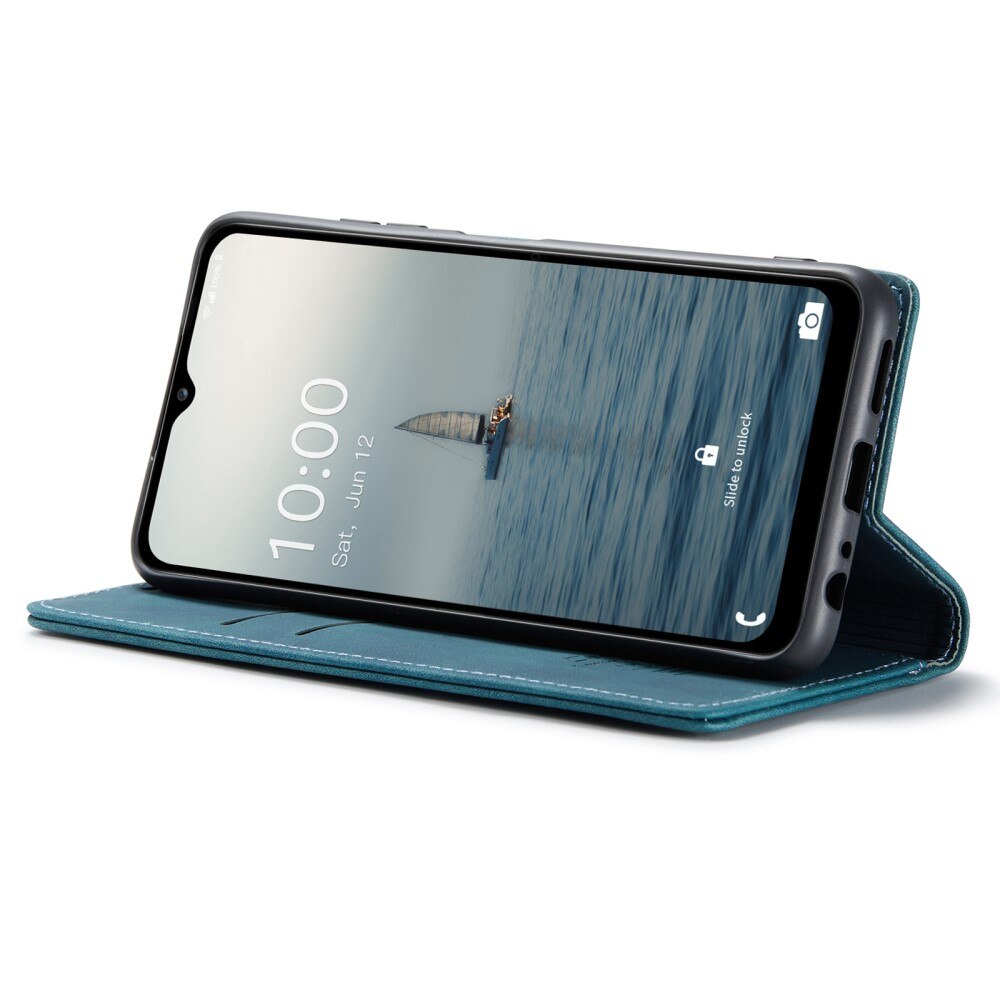 Slim Lompakkokotelo Samsung Galaxy A14 Sininen