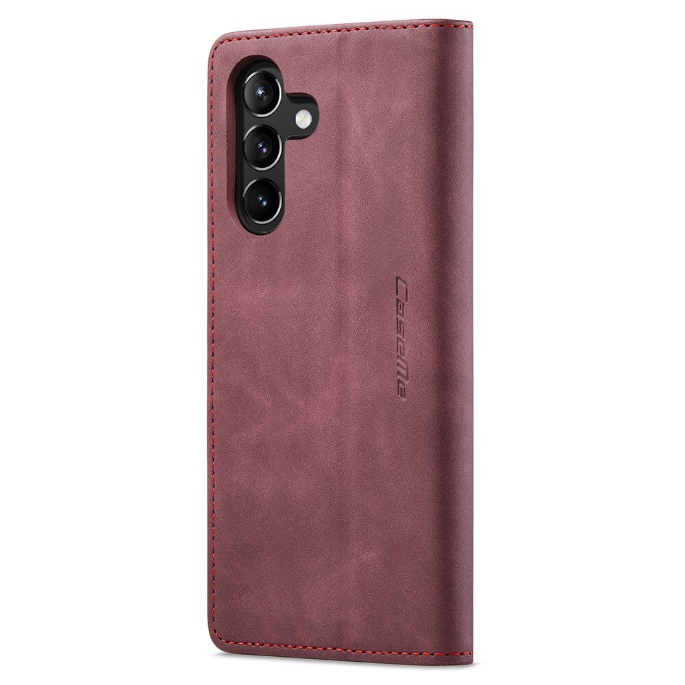 Slim Lompakkokotelo Samsung Galaxy A54 Punainen