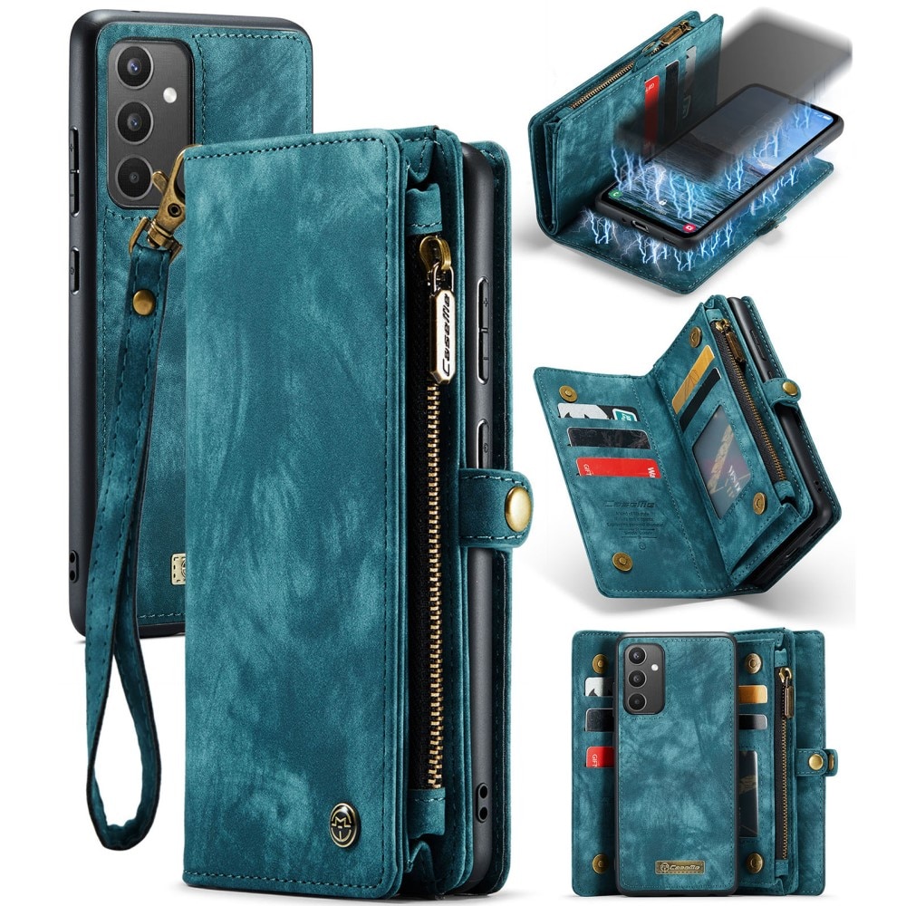 Multi-slot Suojakotelo Samsung Galaxy A34 Sininen