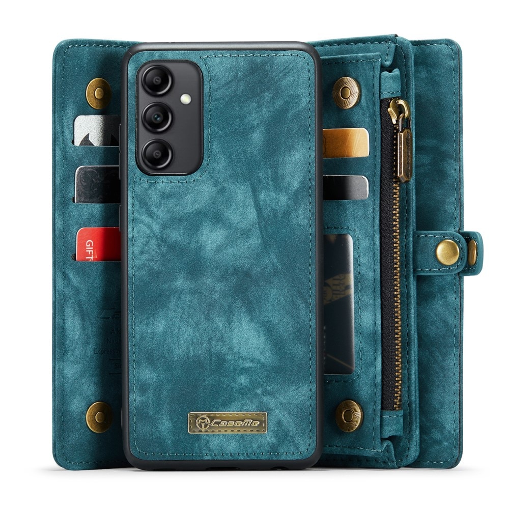 Multi-slot Suojakotelo Samsung Galaxy A34 Sininen