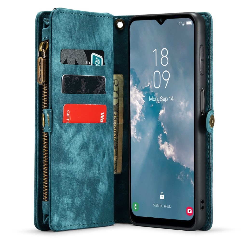 Multi-slot Suojakotelo Samsung Galaxy A34 Sininen