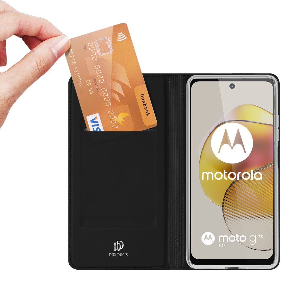 Skin Pro Series Motorola Moto G73 - Musta
