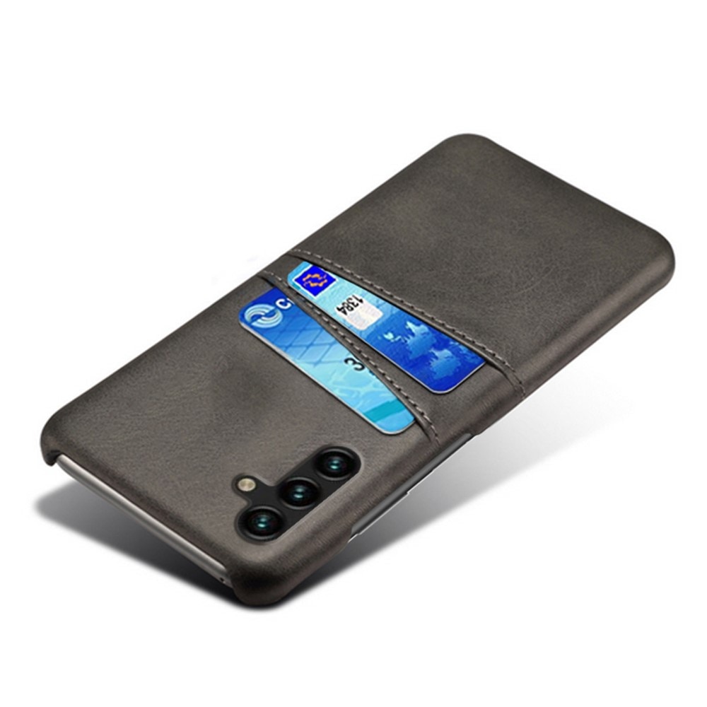 Card Slots Case Samsung Galaxy A34 musta