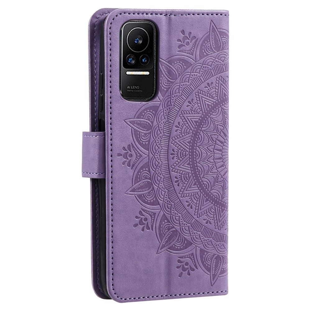 Nahkakotelo Mandala Xiaomi 13 Lite liila