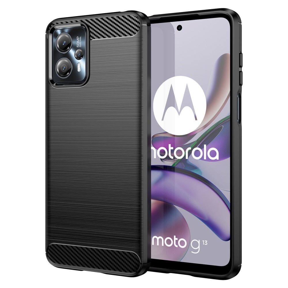 Motorola Moto G23 Kuori TPU Brushed Black