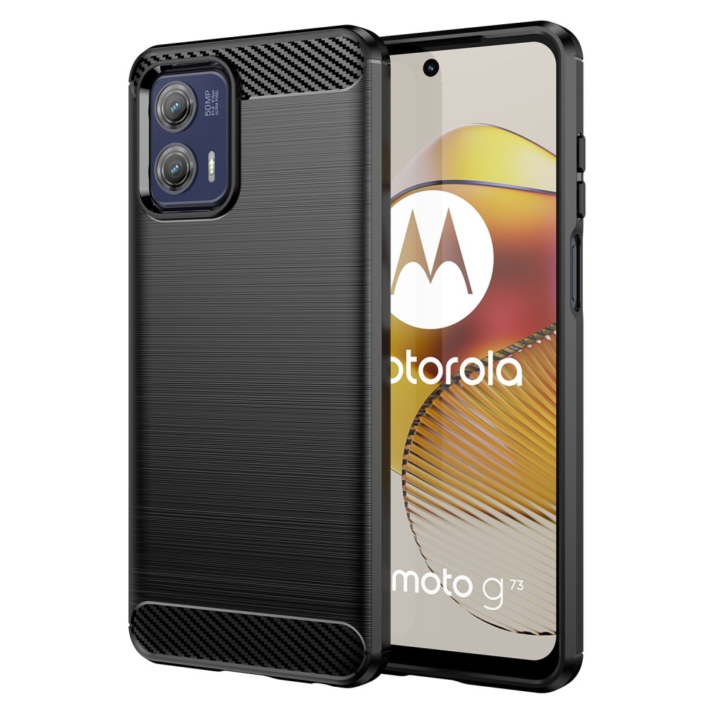 Motorola Moto G73 Kuori TPU Brushed Black