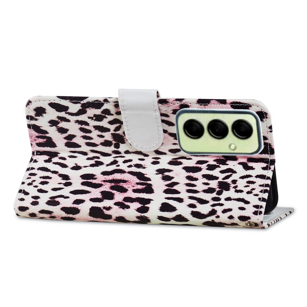 Suojakotelo Samsung Galaxy A14 vaaleanpunaiset leopardi