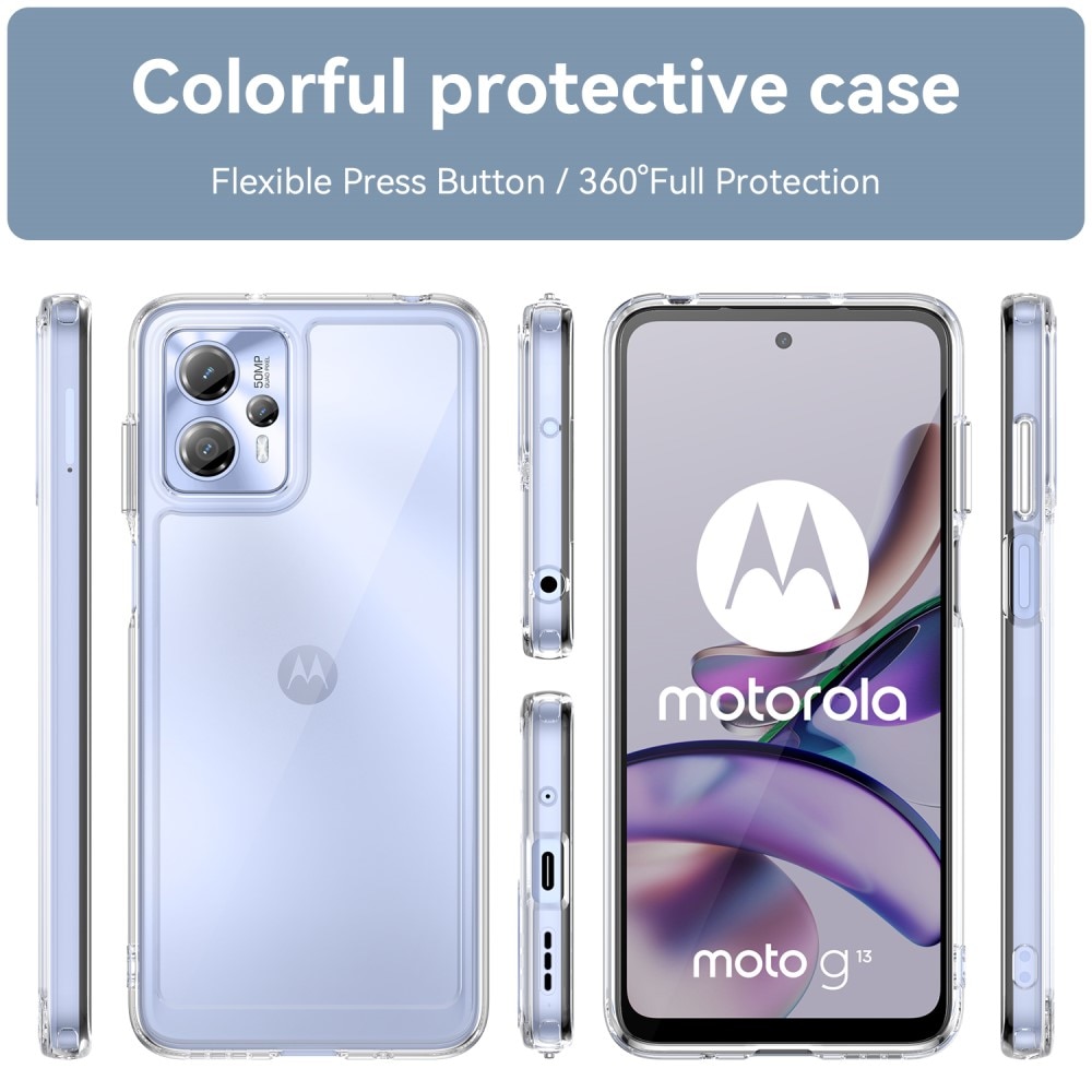 Crystal Hybrid Case Motorola Moto G13/G23 kirkas